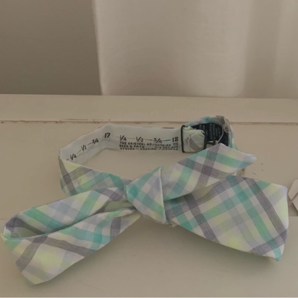 NWT Steven Alan Plaid Bowtie